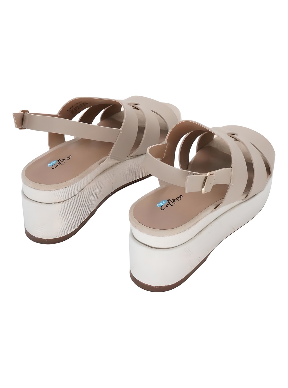 Aqua College Nadi Womens Sand Waterproof Slingback Wedge Size 10 - Picture 3 of 6
